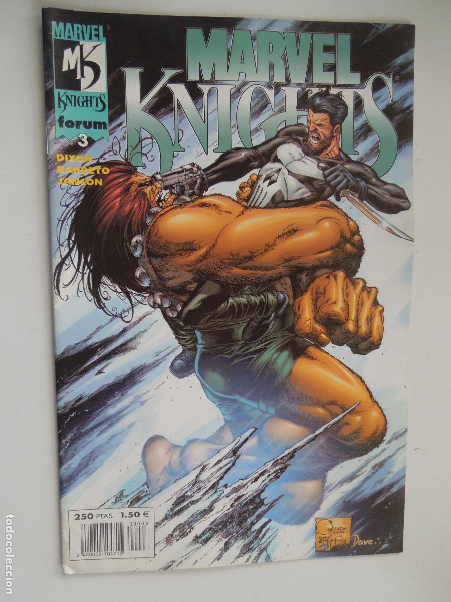 C&oacute;mics: MARVEL KNIGHT N&ordm; 3- FORUM 2001 - Foto 1