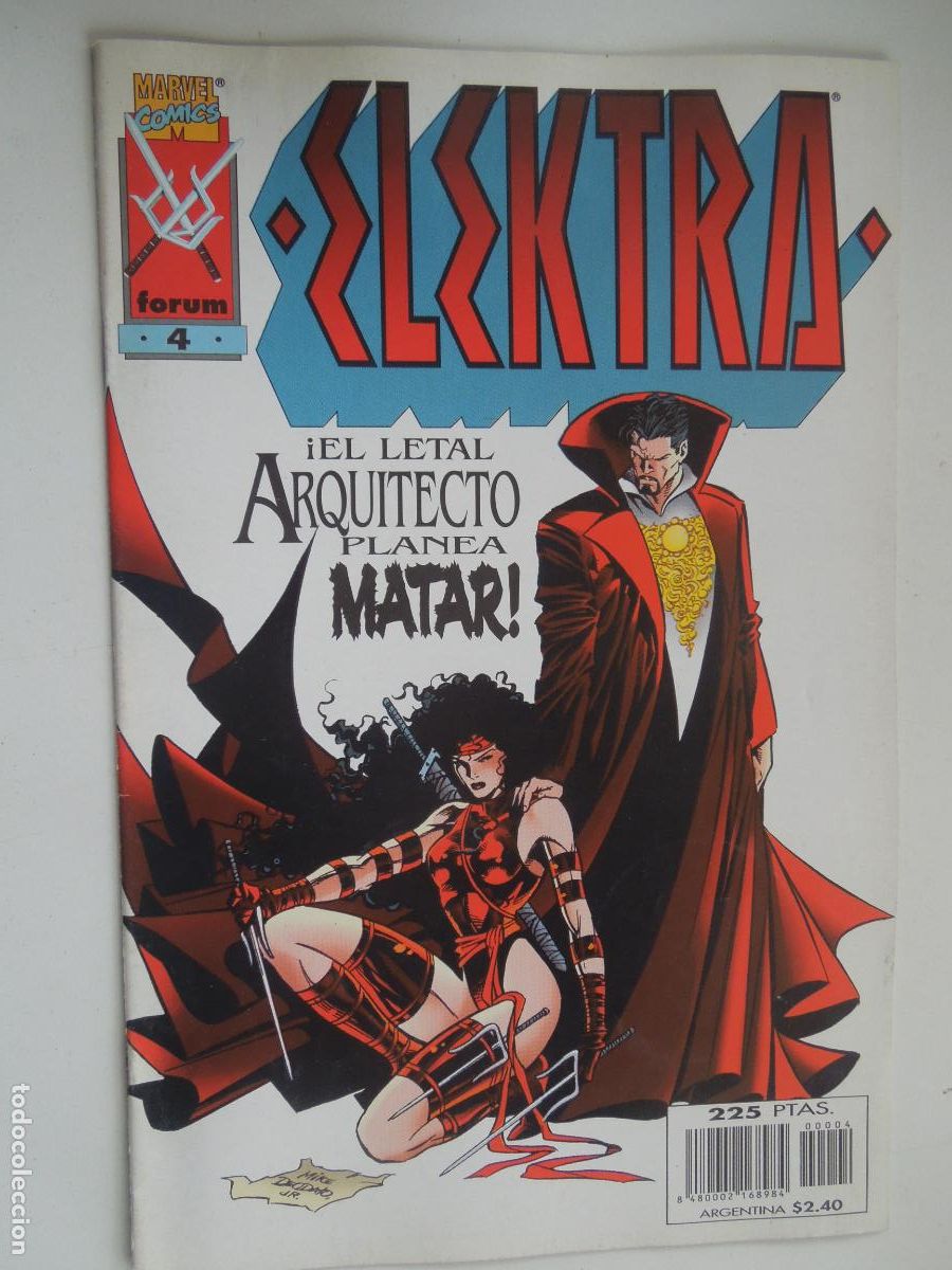 C&oacute;mics: ELEKTRA N&ordm; 4 MARVEL COMIC FORUM - EL LETAL ARQUITECTO PLANEA MATAR - Foto 1