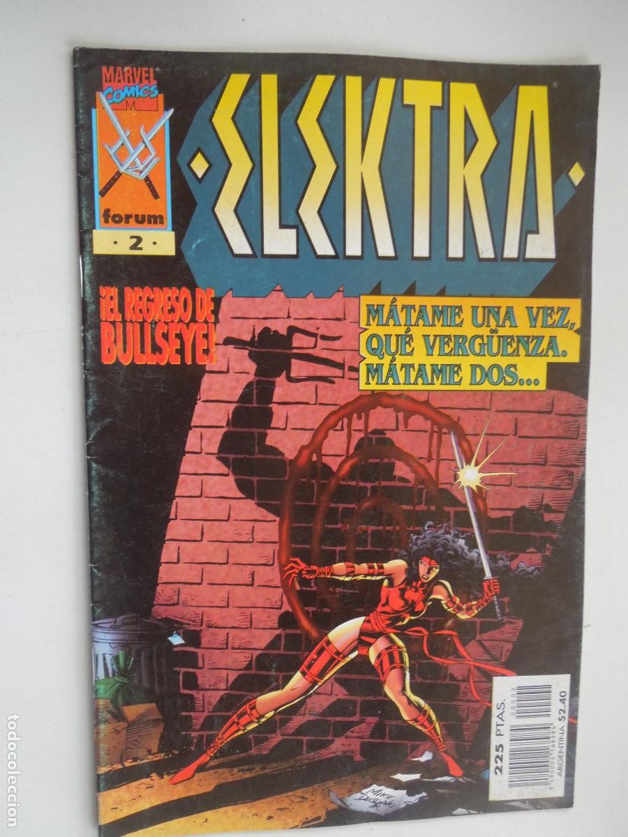 C&oacute;mics: ELEKTRA N&ordm; 2 MARVEL COMIC FORUM - &iexcl; EL REGRESO DE BULLSEYE! - Foto 1