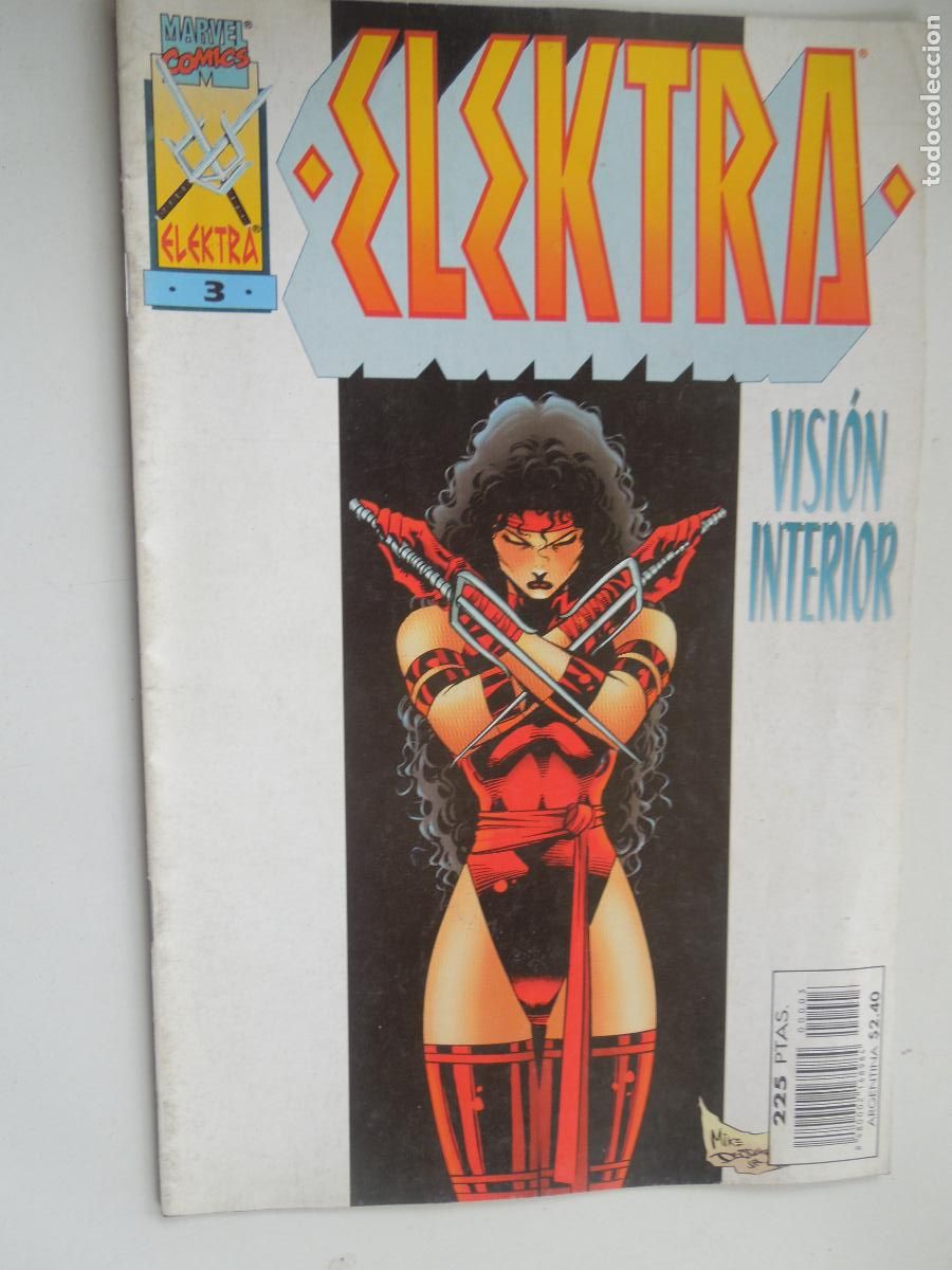 C&oacute;mics: ELEKTRA N&ordm; 3 MARVEL COMIC FORUM - VISION INTERIOR - Foto 1