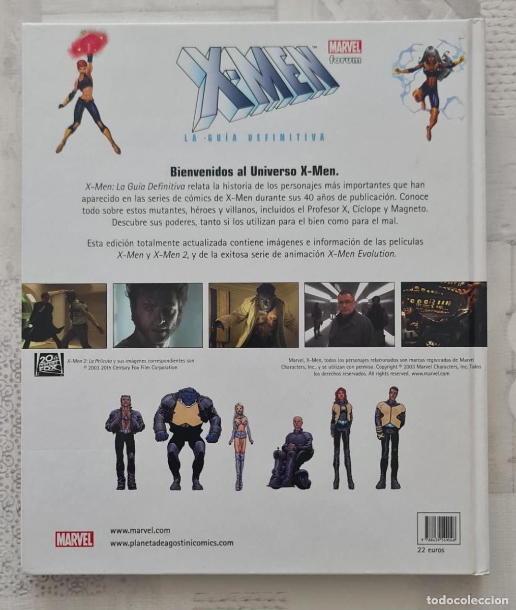 C&oacute;mics: X-MEN: LA GUIA DEFINITIVA. Tomo unico. Comics Forum. 2003 - Foto 2