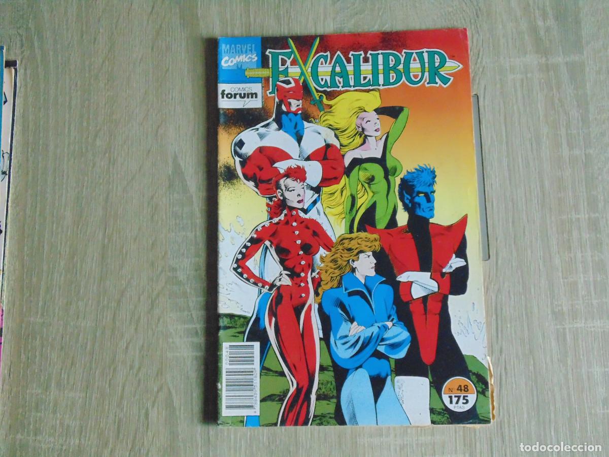 C&oacute;mics: Excalibur Vol-1 n&ordm; 48. 1993. Marvel / Forum. - Foto 1