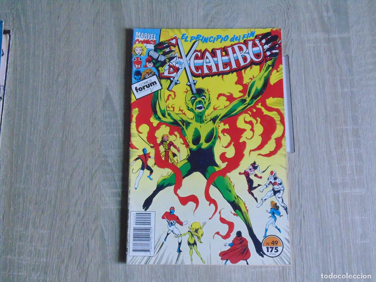 C&oacute;mics: Excalibur Vol-1 n&ordm; 49. 1993. Marvel / Forum. - Foto 1