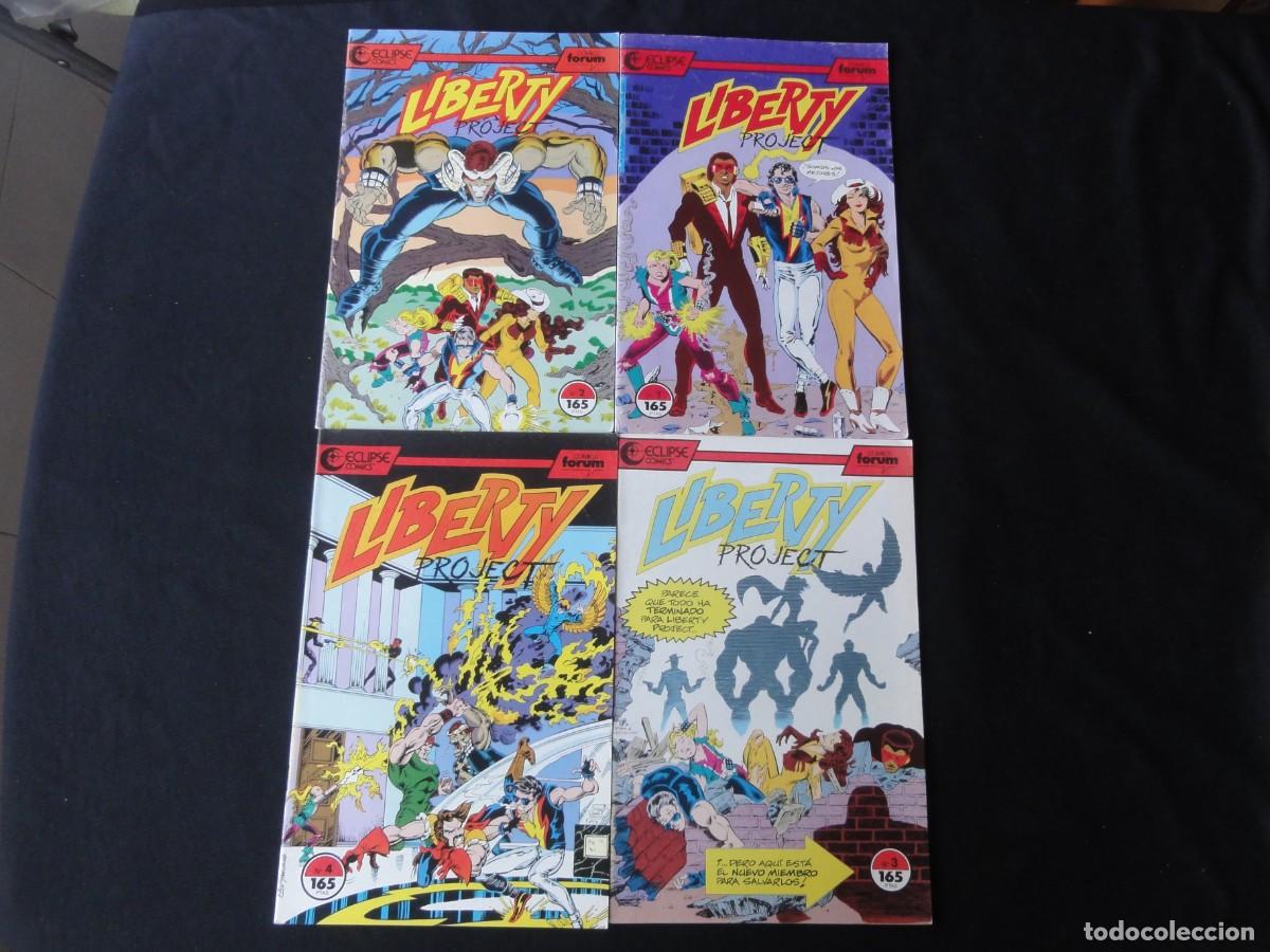 C&oacute;mics: LIBERTY PROJECT COMPLETA 7 N&ordm;. A&Ntilde;O 1990. ECLIPSE COMICS FORUM. C-14B - Foto 2