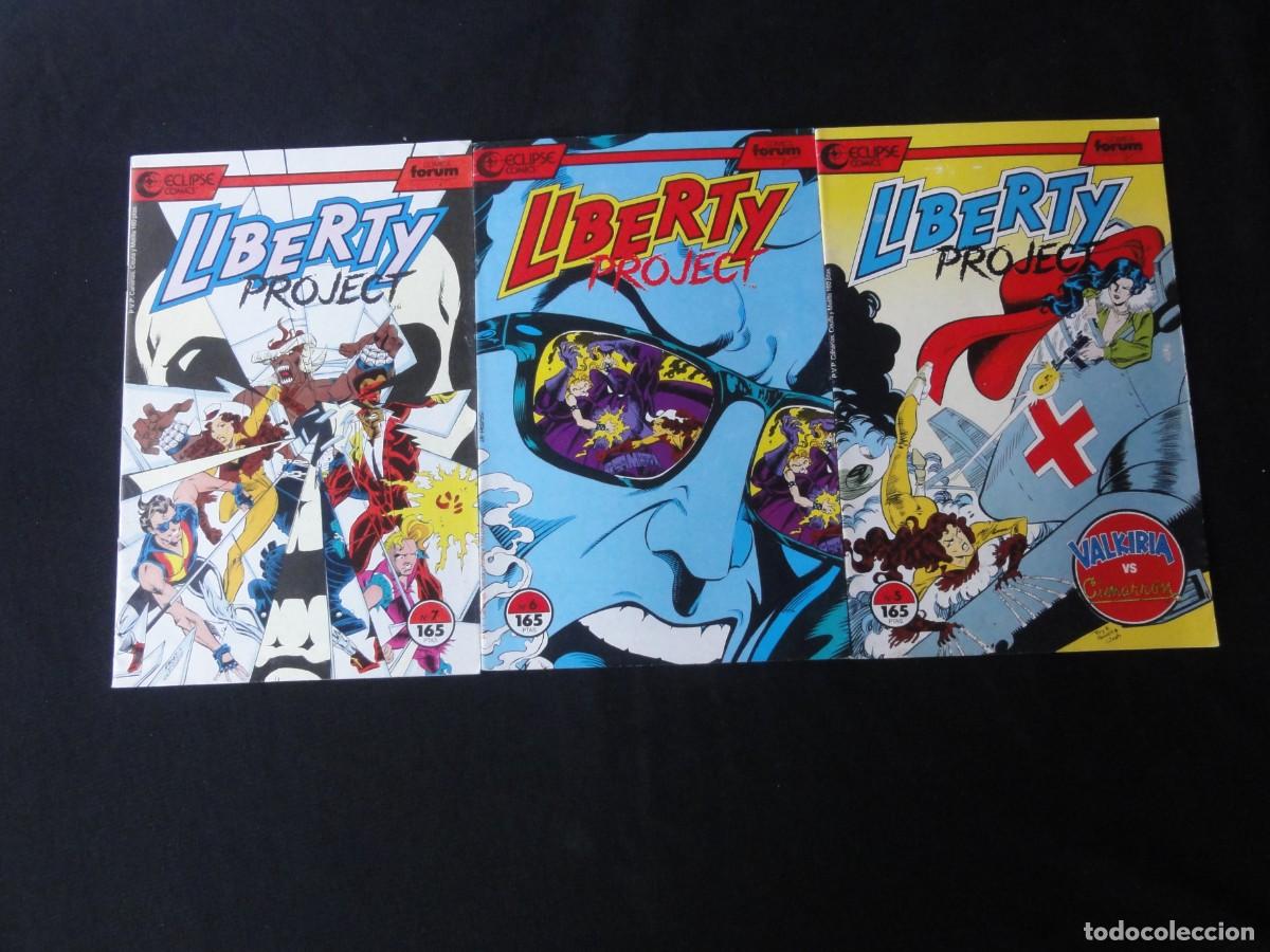 C&oacute;mics: LIBERTY PROJECT COMPLETA 7 N&ordm;. A&Ntilde;O 1990. ECLIPSE COMICS FORUM. C-14B - Foto 4
