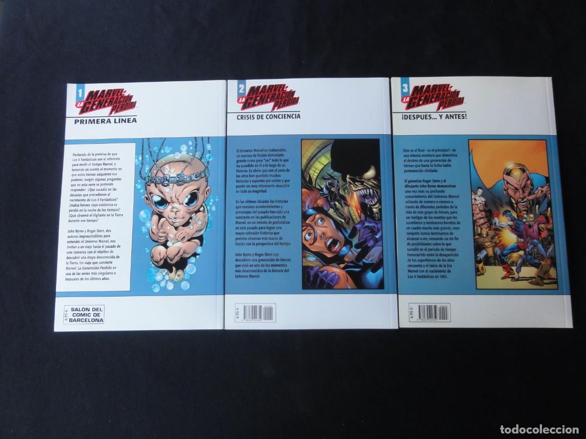 C&oacute;mics: MARVEL. LA GENERACI&Oacute;N PERDIDA. COMPLETA. 3 N&ordm;. A&Ntilde;O 2003. MARVEL COMICS FORUM. C-14B - Foto 2