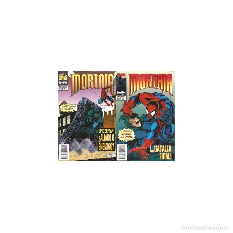 C&oacute;mics: MORTAJA COMPLETA. 4 NUMEROS FORUM. SPIDERMAN. - Foto 1