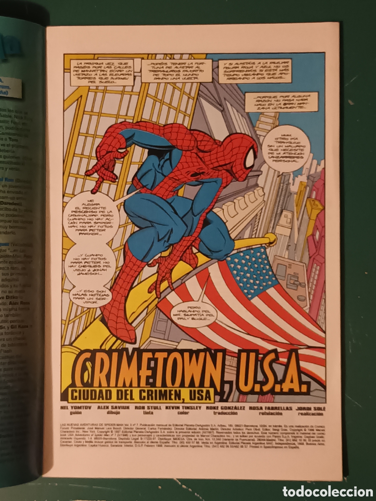 C&oacute;mics: Las aventuras de Spider-man N&ordm; 7 FORUM - MARVEL 1997 - Foto 2