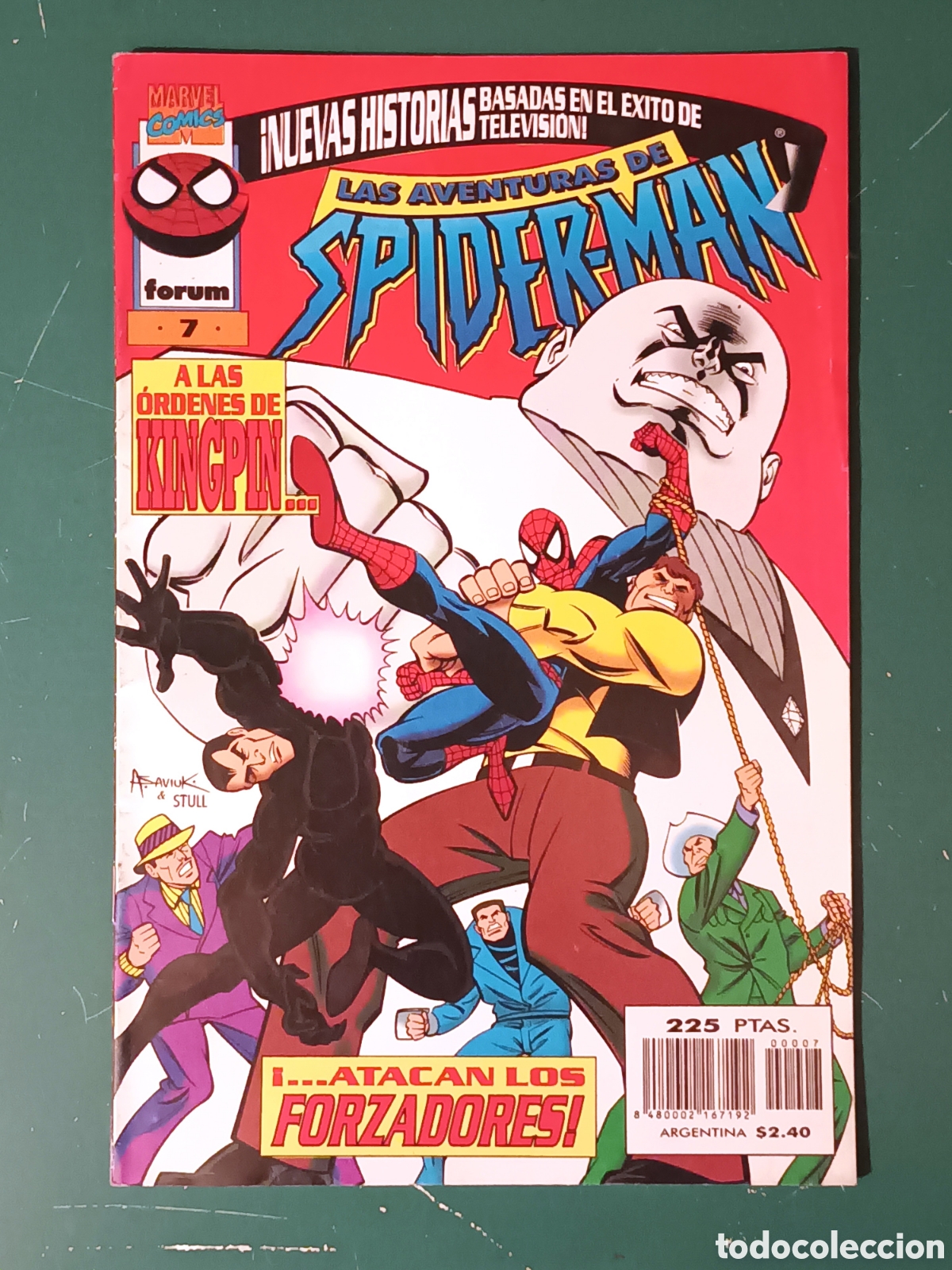 C&oacute;mics: Las aventuras de Spider-man N&ordm; 7 FORUM - MARVEL 1997 - Foto 1