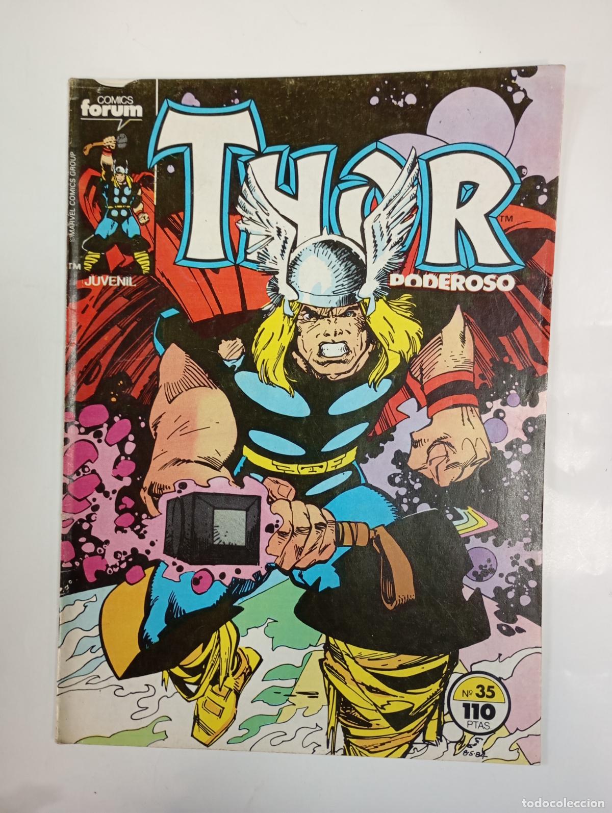 C&oacute;mics: THOR EL PODEROSO N&ordm; 35. MARVEL COMICS FORUM. TDKC41 - Foto 1