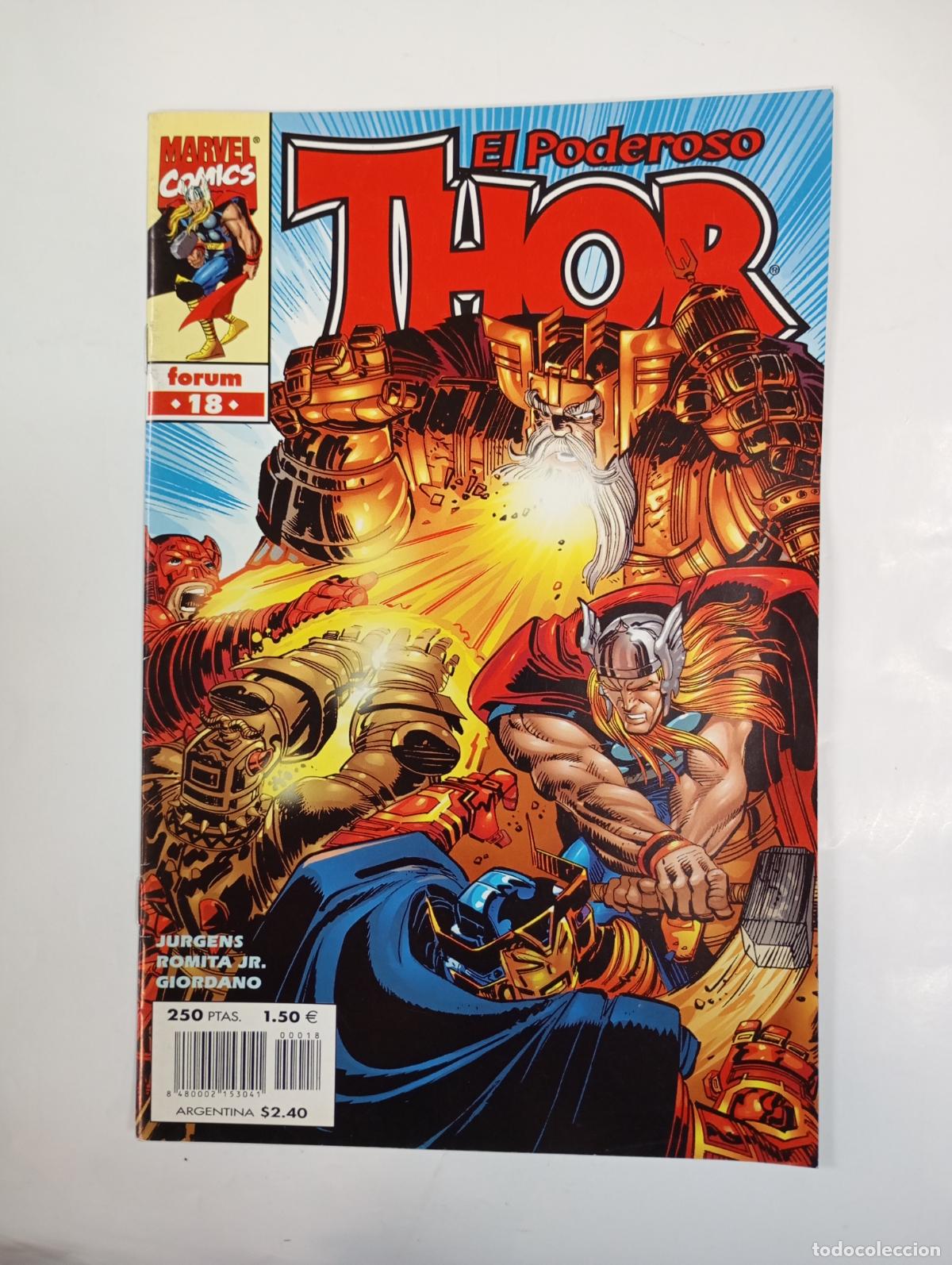C&oacute;mics: THOR EL PODEROSO N&ordm; 18. MARVEL COMICS FORUM. TDKC41 - Foto 1
