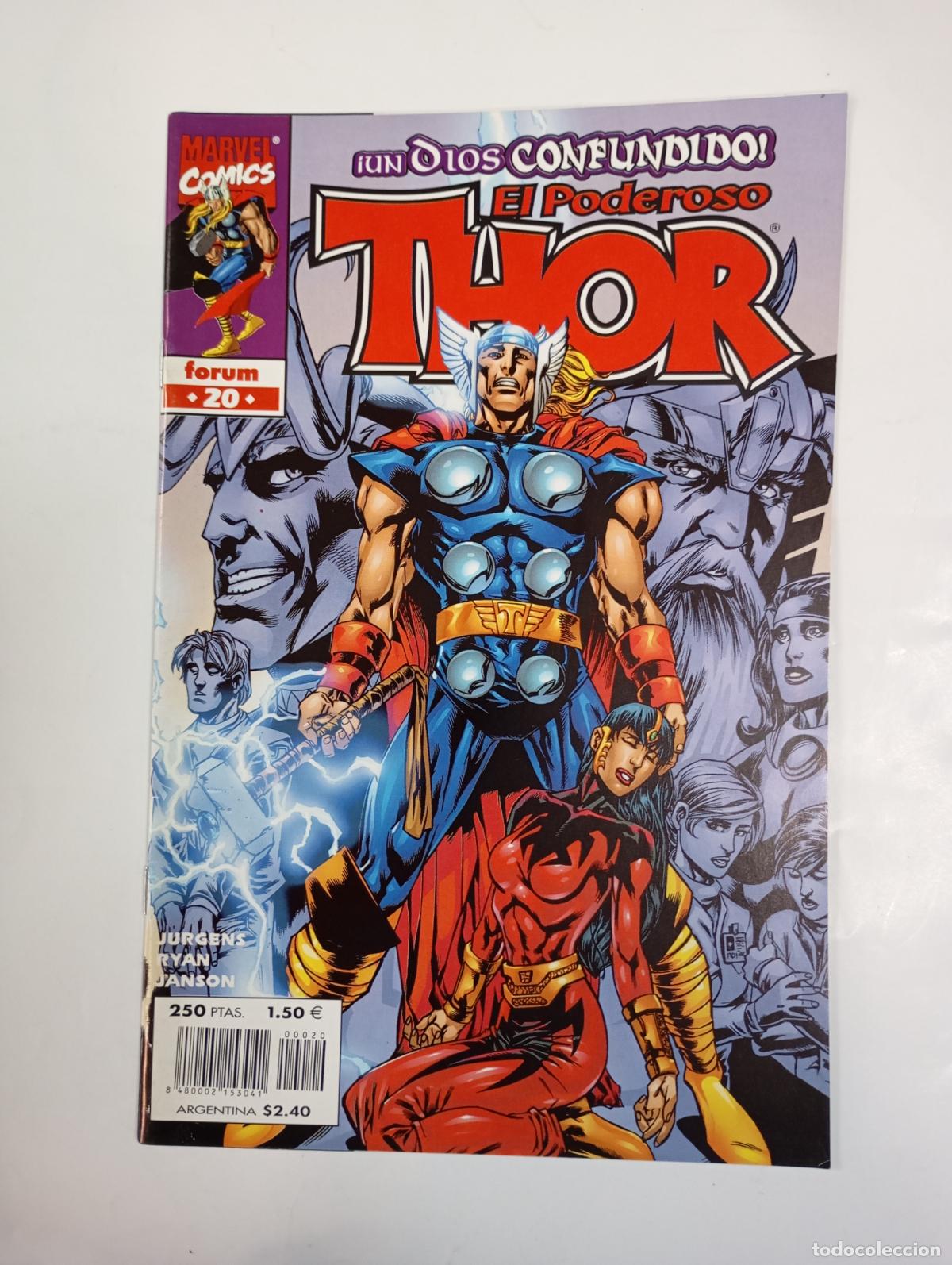 C&oacute;mics: THOR EL PODEROSO N&ordm; 20. MARVEL COMICS FORUM. TDKC41 - Foto 1