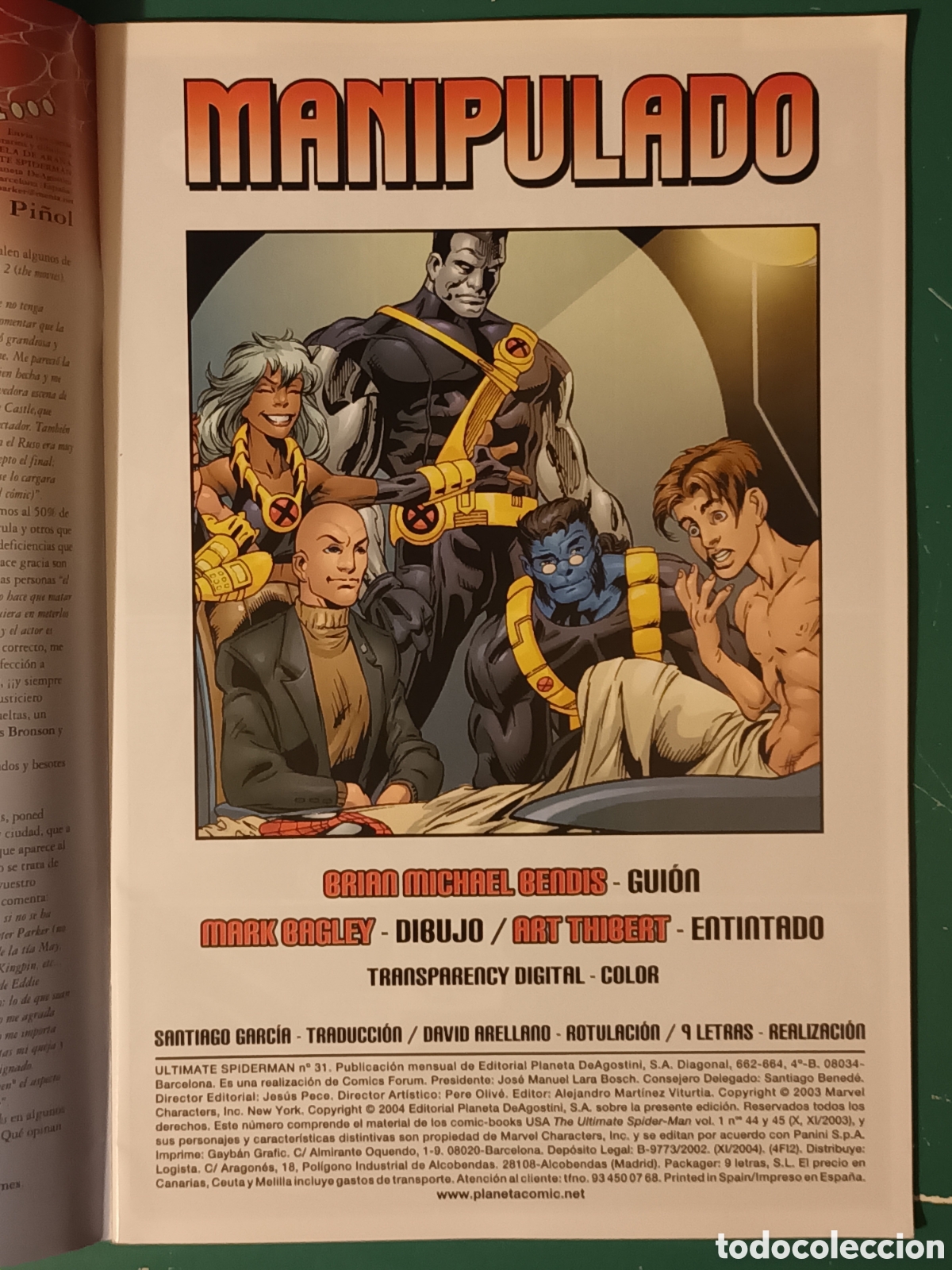 C&oacute;mics: Ultimate Spiderman vol. 1 N&ordm; 31 FORUM - MARVEL 2004 - Foto 2