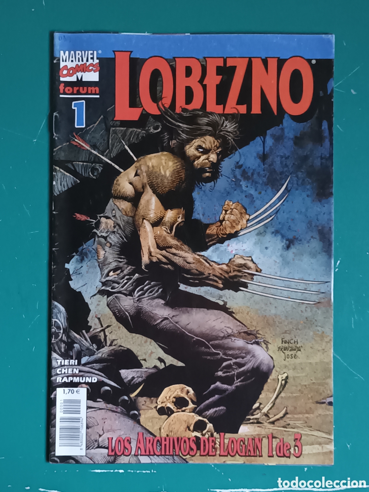 C&oacute;mics: Lobezno vol. 3 N&ordm; 1 FORUM - MARVEL 2003 - Foto 1