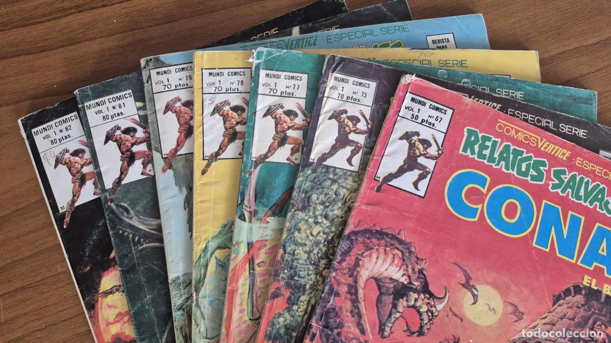 C&oacute;mics: Lote comics - Conan Relatos Salvajes 1976 - Foto 2