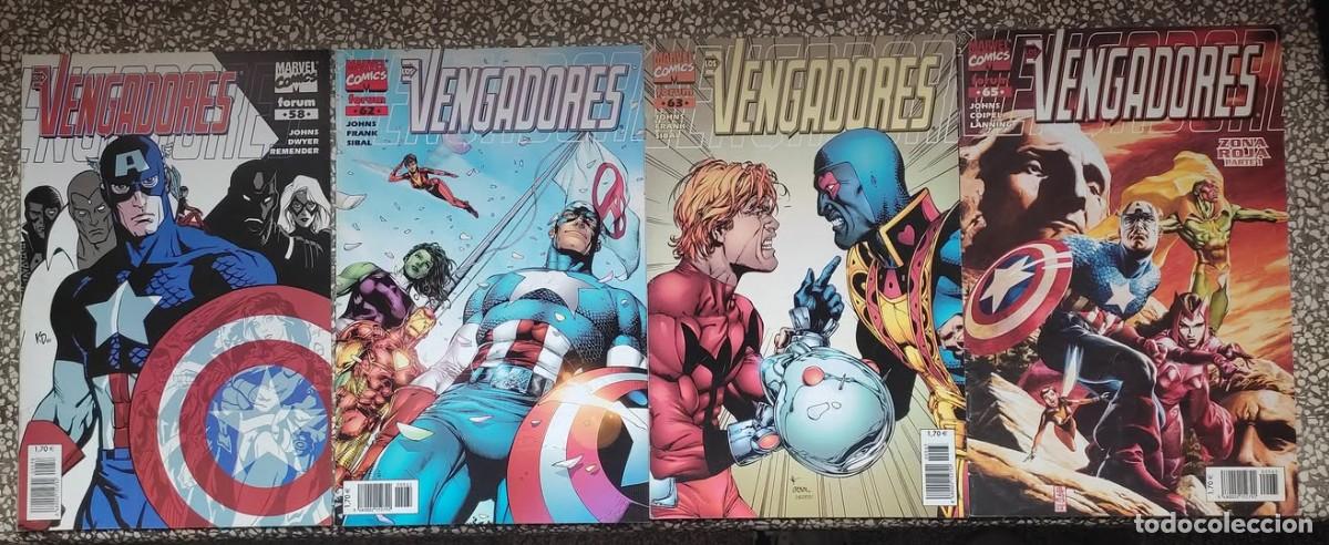 C&oacute;mics: 4 n&uacute;meros de Vengadores - Foto 1