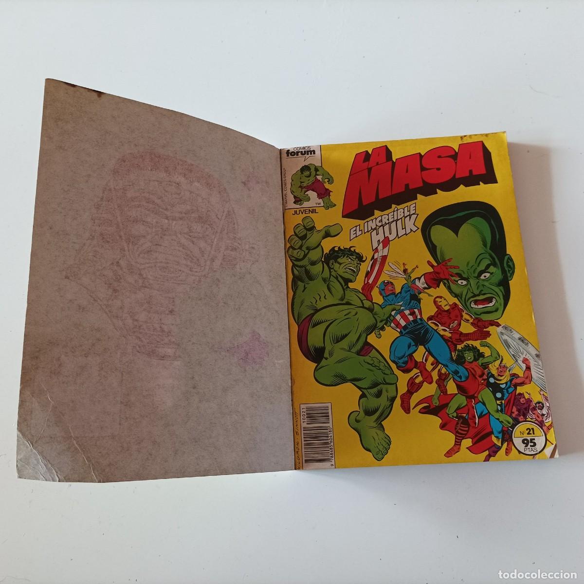 C&oacute;mics: Comic. C&oacute;mics Forum. La masa el increible HULK N&ordf; 21 A&Ntilde;O 1983 - Foto 5