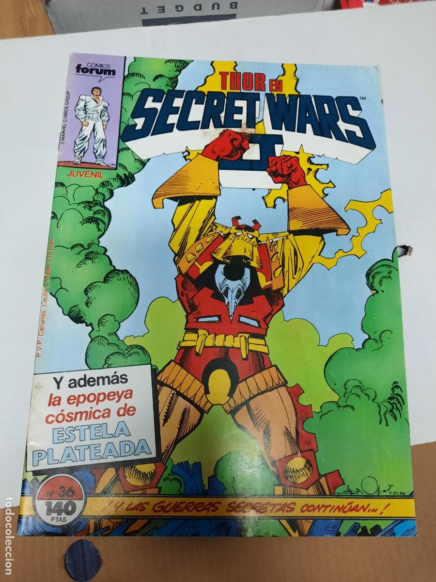 C&oacute;mics: SECRET WARS II N&ordm; 36 - ED. FORUM - Foto 1
