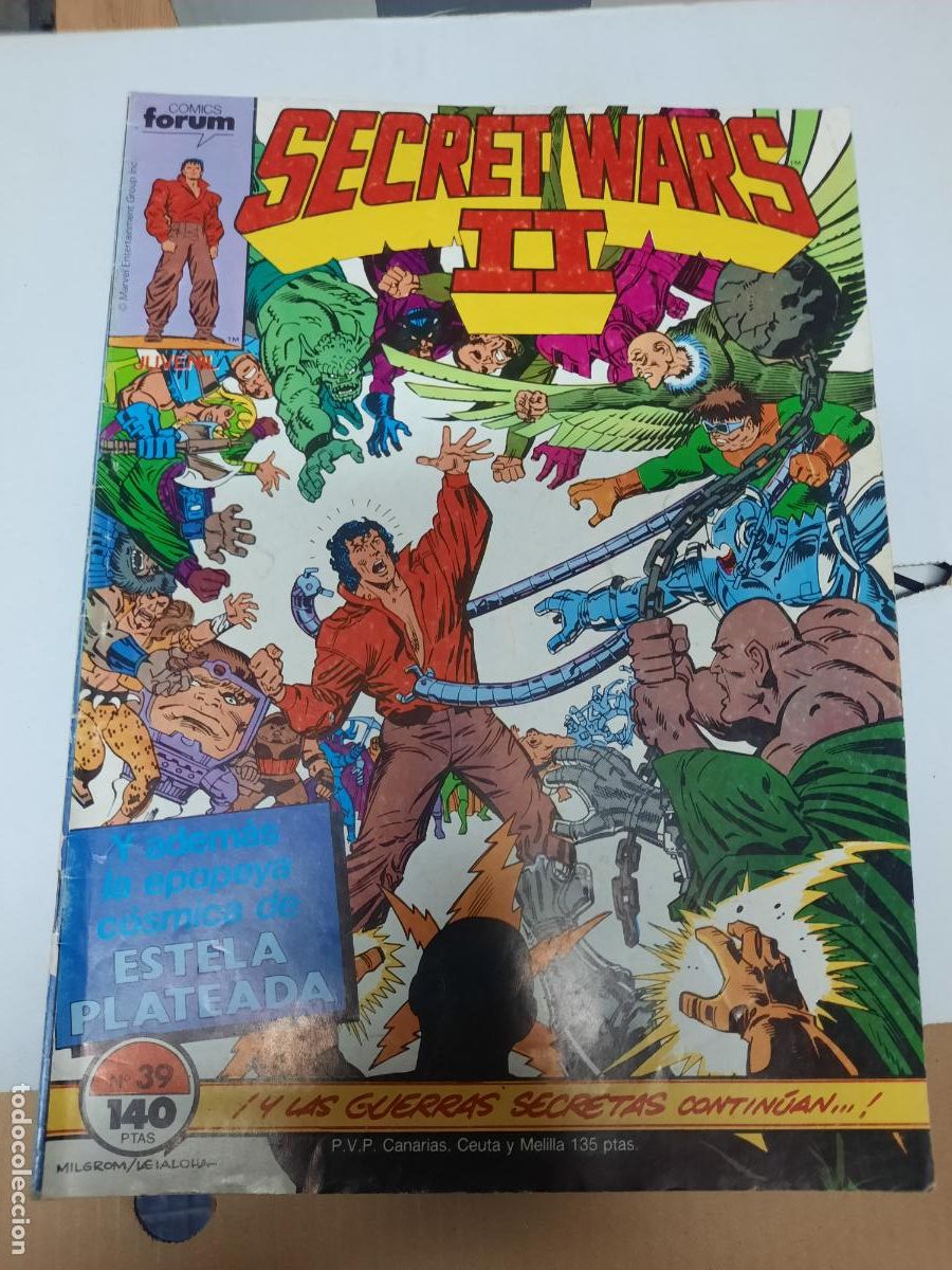 C&oacute;mics: SECRET WARS II N&ordm; 39 - ED. FORUM - Foto 1