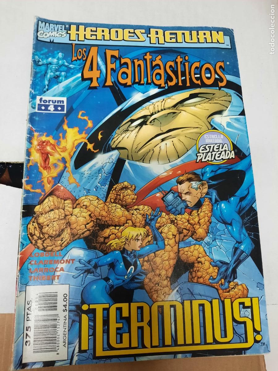 C&oacute;mics: H&Eacute;ROES RETURN: LOS 4 FANT&Aacute;STICOS N&ordm; 4 - ED. FORUM - Foto 1