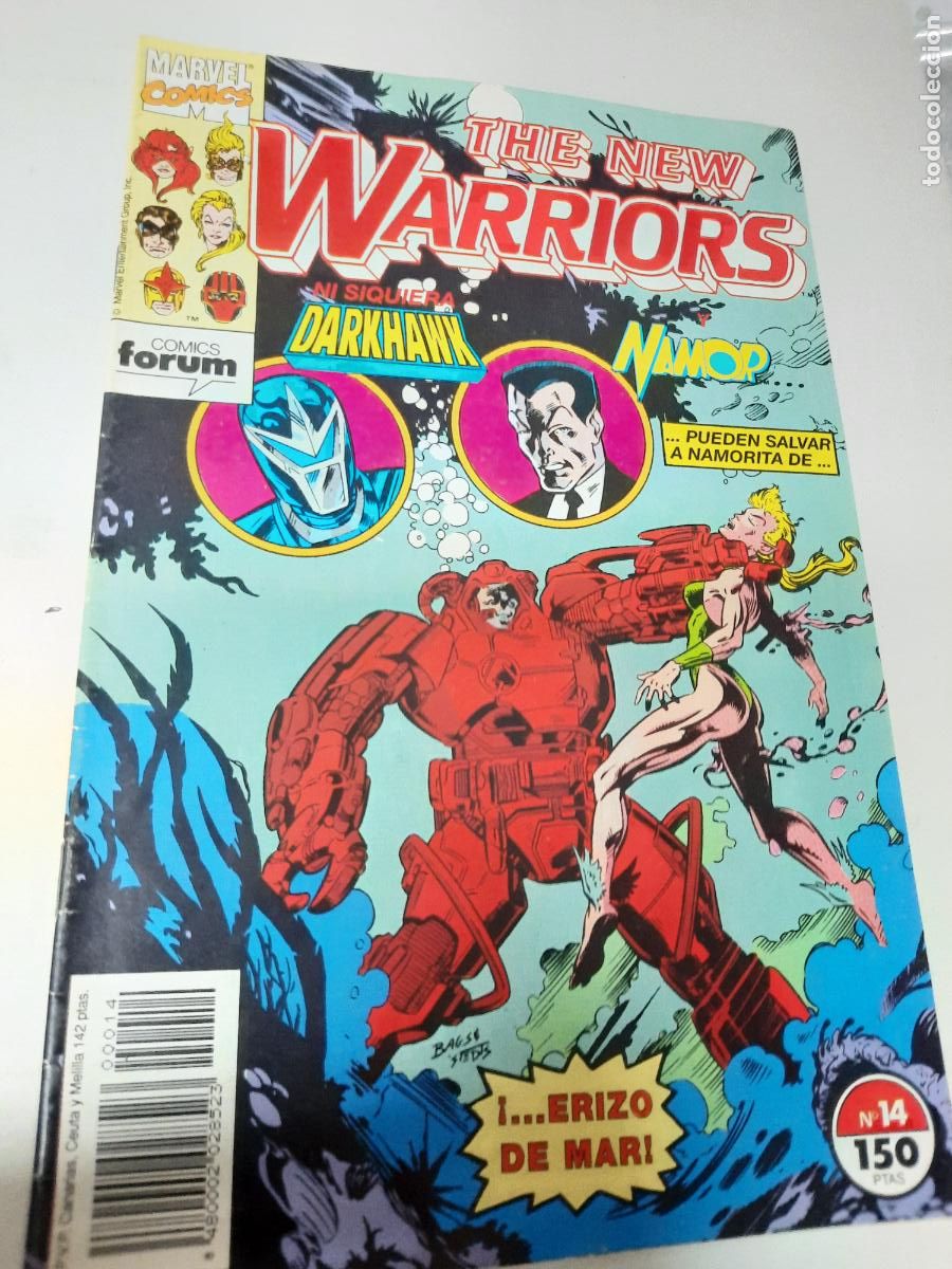 C&oacute;mics: THE NEW WARRIORS N&ordm; 14 - ED. FORUM - Foto 1