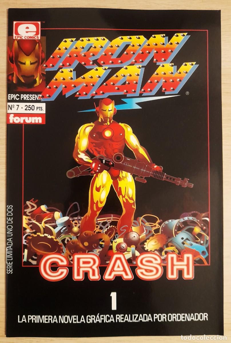C&oacute;mics: Iron Man - Crash - Coleccion Completa de 2 Comics - Marvel - Forum - Foto 1