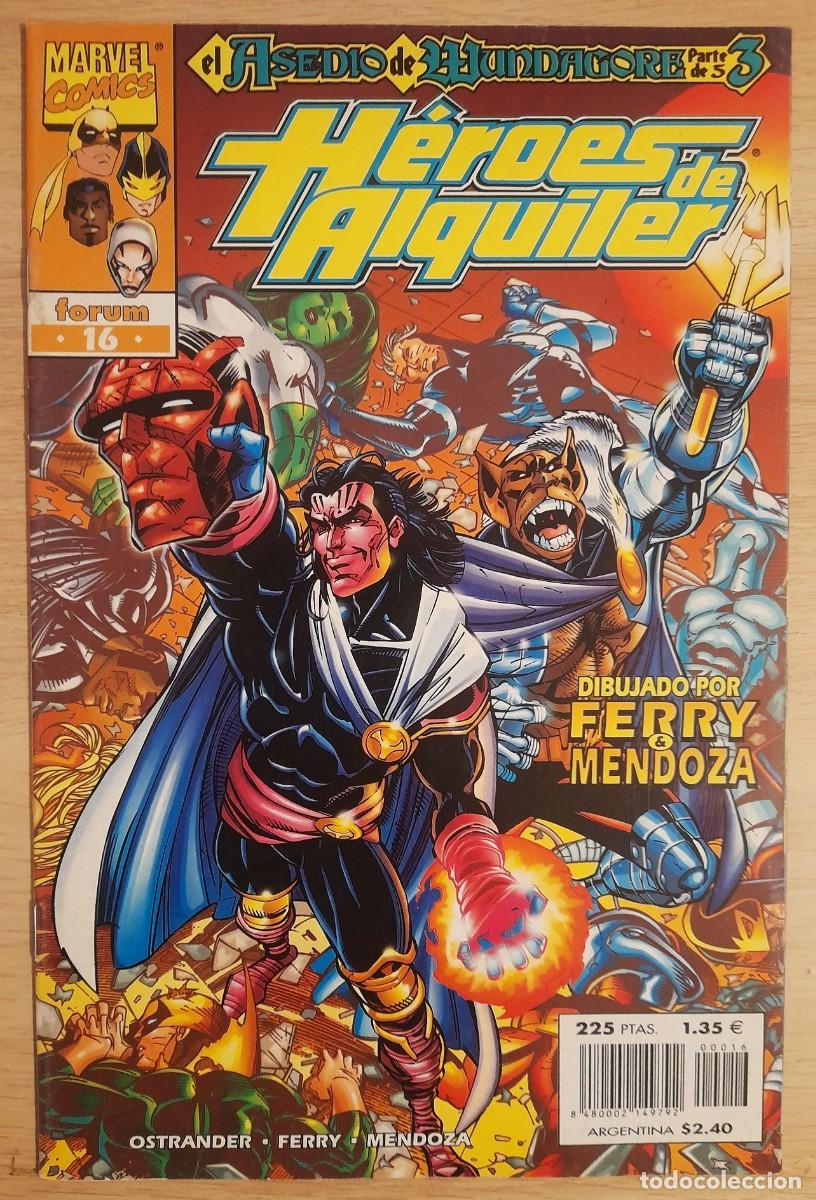 C&oacute;mics: Heroes De Alquiler - Coleccion Completa de 19 Comics - Marvel - Forum - Foto 16