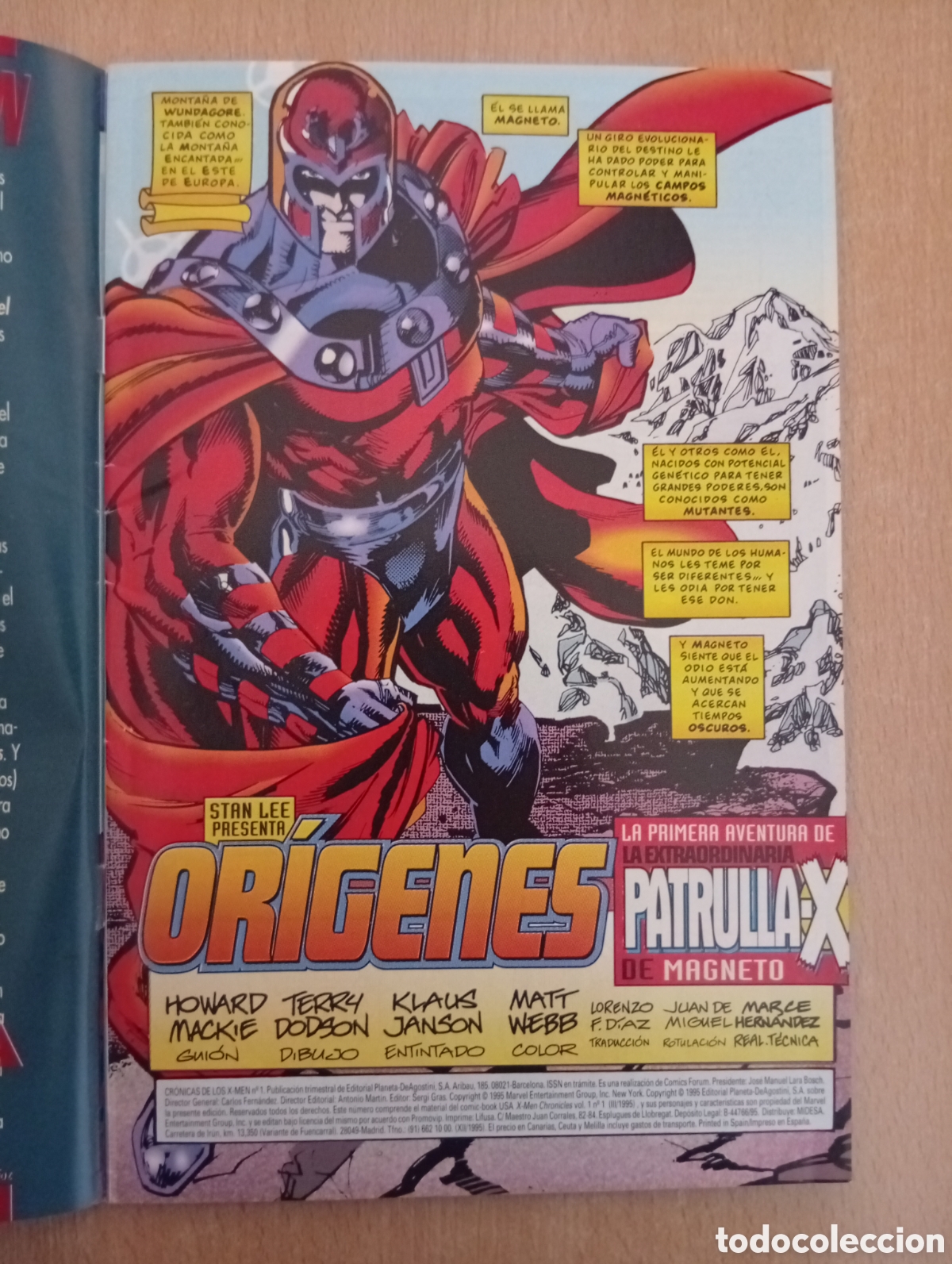 C&oacute;mics: CR&Oacute;NICAS DE LOS X-MEN. N&ordm; 1 - Foto 9