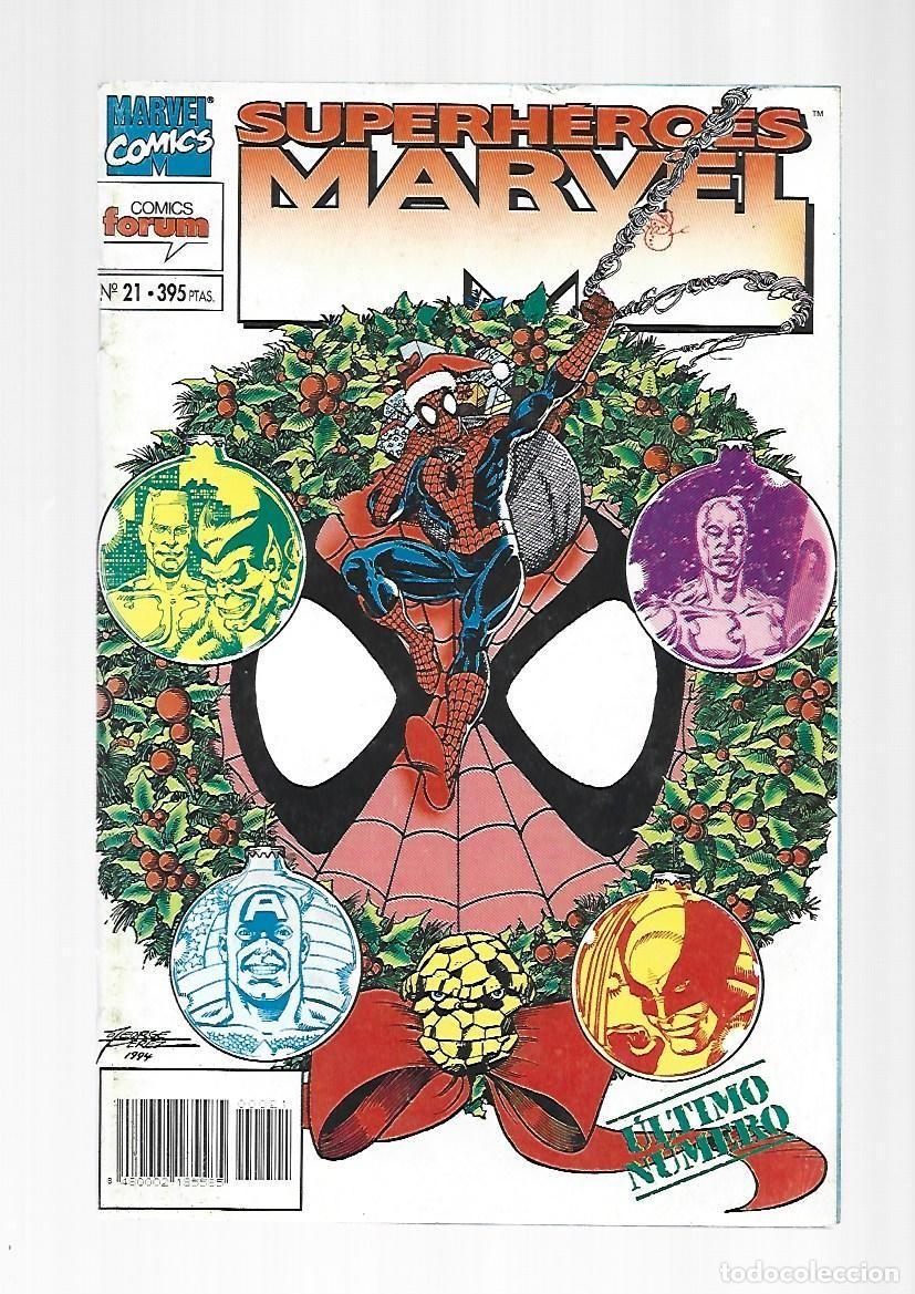 C&oacute;mics: Superh&eacute;roes Marvel 21, 1995, Forum, buen estado - Foto 1