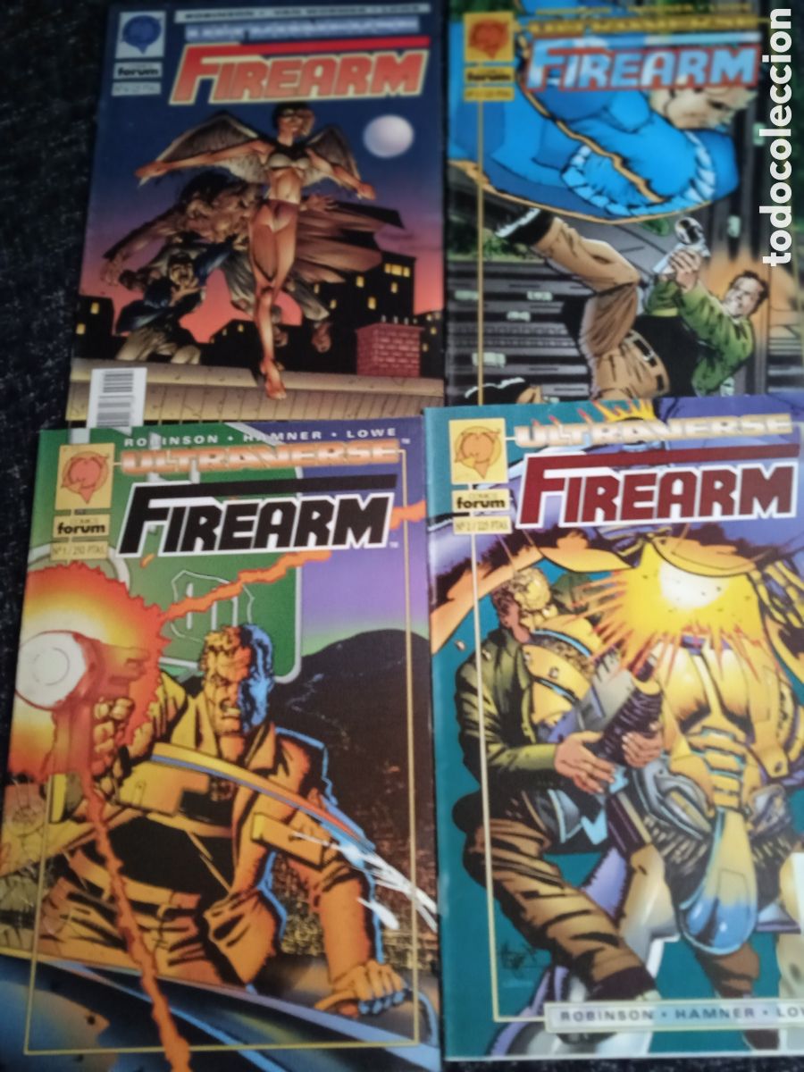 C&oacute;mics: FIREARM ULTRAVERSE SERIE COMPLETA EN 4 EJEMPLARES -ED. FORUM - Foto 1