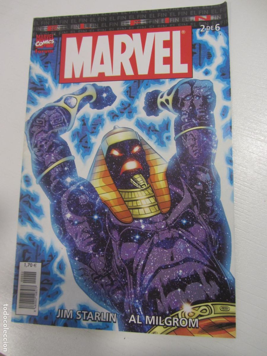 C&oacute;mics: UNIVERSO MARVEL. EL FIN. N&ordm; 2. FORUM. BUEN ESTADO arx105 - Foto 1