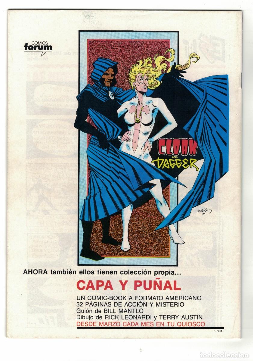 C&oacute;mics: SPIDERMAN n&ordm; 190, editorial FORUM 1987, excelente estado - Foto 3