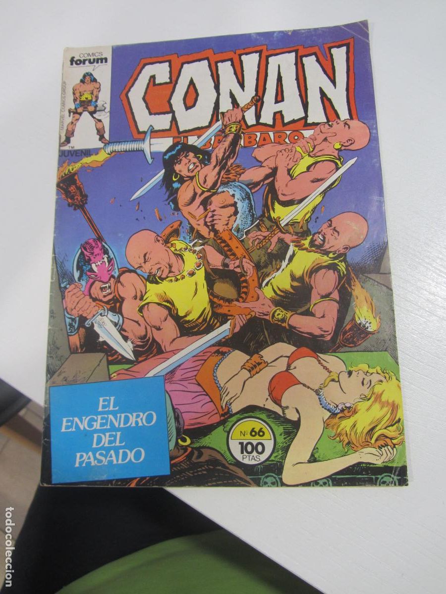 C&oacute;mics: CONAN EL B&Aacute;RBARO VOL I N&ordm; 66 FORUM ARX108 - Foto 1