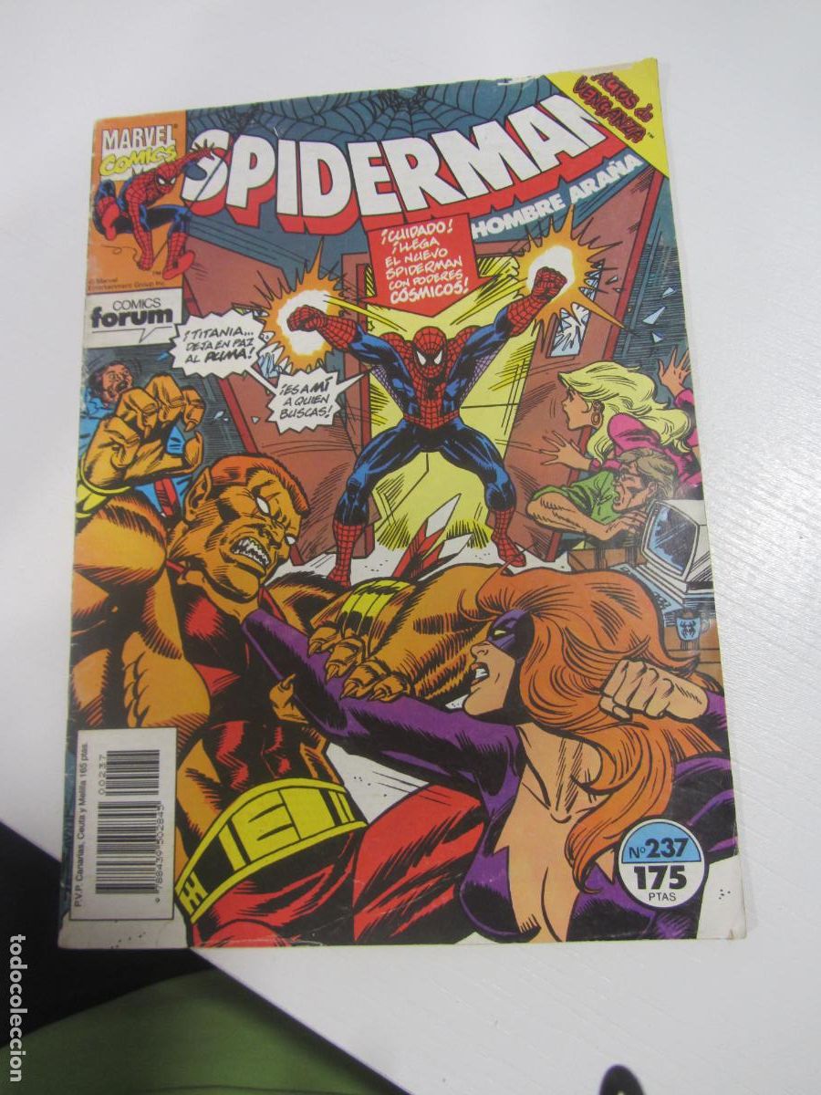 C&oacute;mics: SPIDERMAN. VOL 1. N&ordm; 237 FORUM ARX108 - Foto 1
