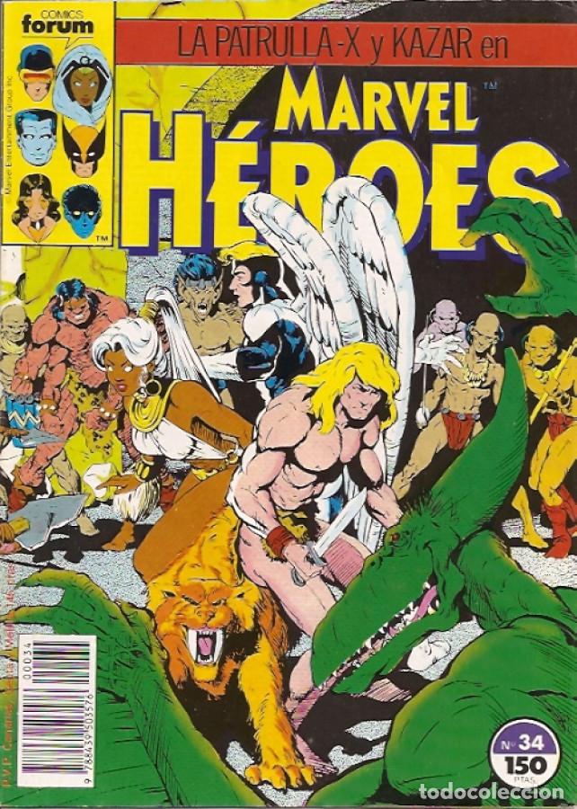 C&oacute;mics: MARVEL HEROES N&ordm; 34 - GRAPA FORUM - Foto 1