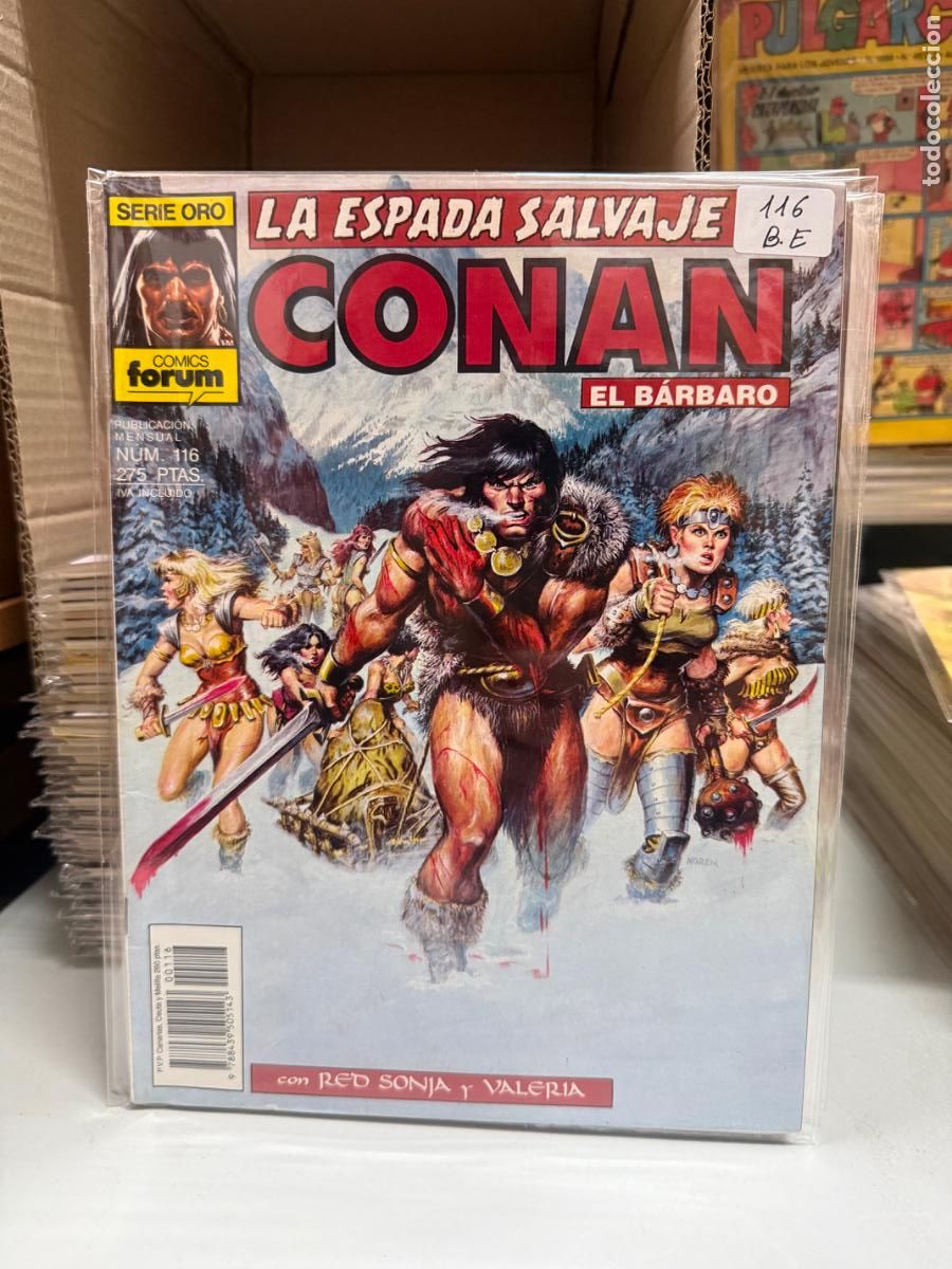 C&oacute;mics: ESPADA SALVAJE DE CONAN EDITORIAL FORUM NUMERO 116 - Foto 1
