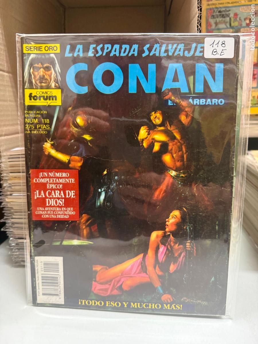 C&oacute;mics: ESPADA SALVAJE DE CONAN EDITORIAL FORUM NUMERO 118 - Foto 1