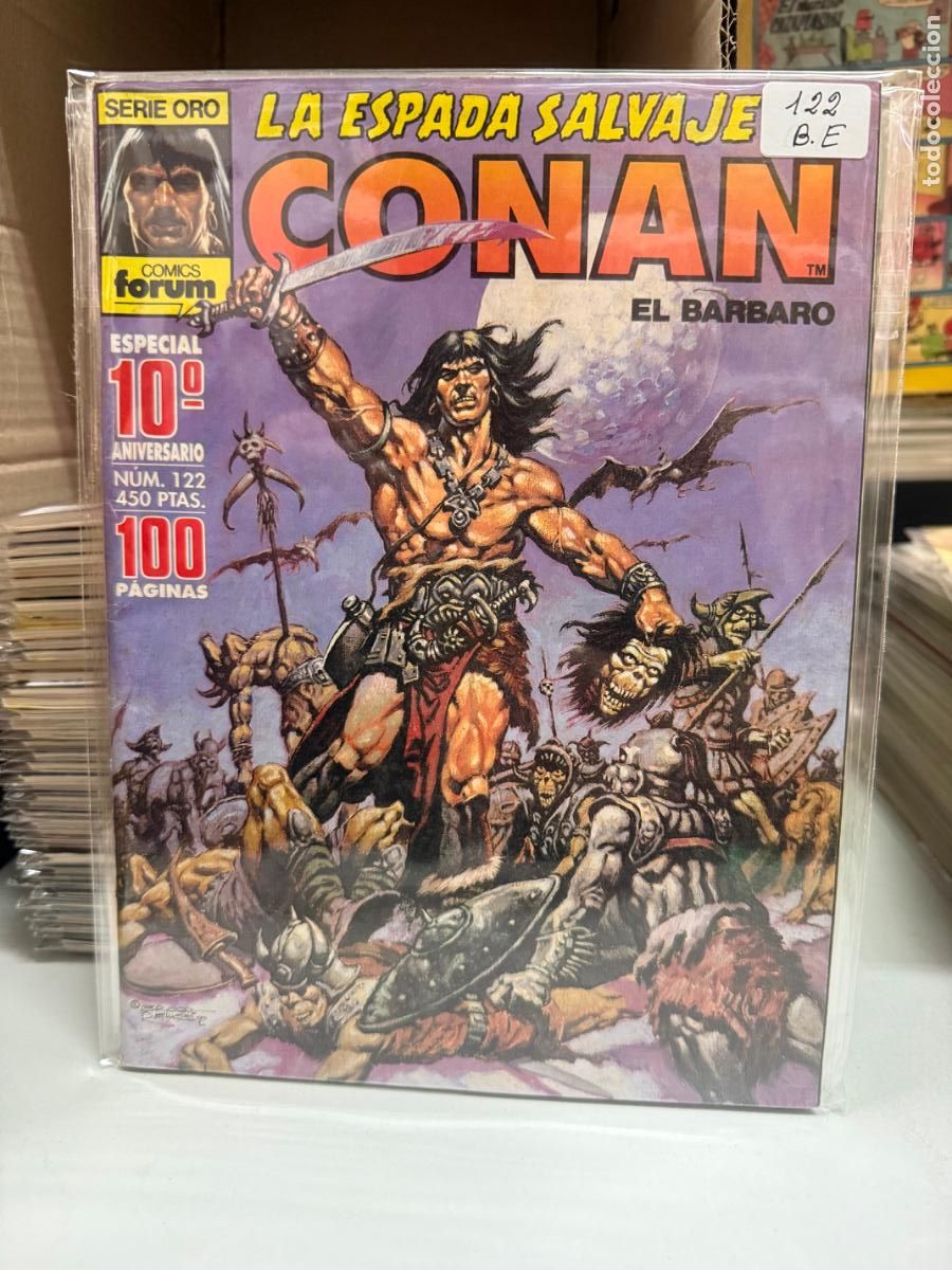 C&oacute;mics: ESPADA SALVAJE DE CONAN EDITORIAL FORUM NUMERO 122 - Foto 1