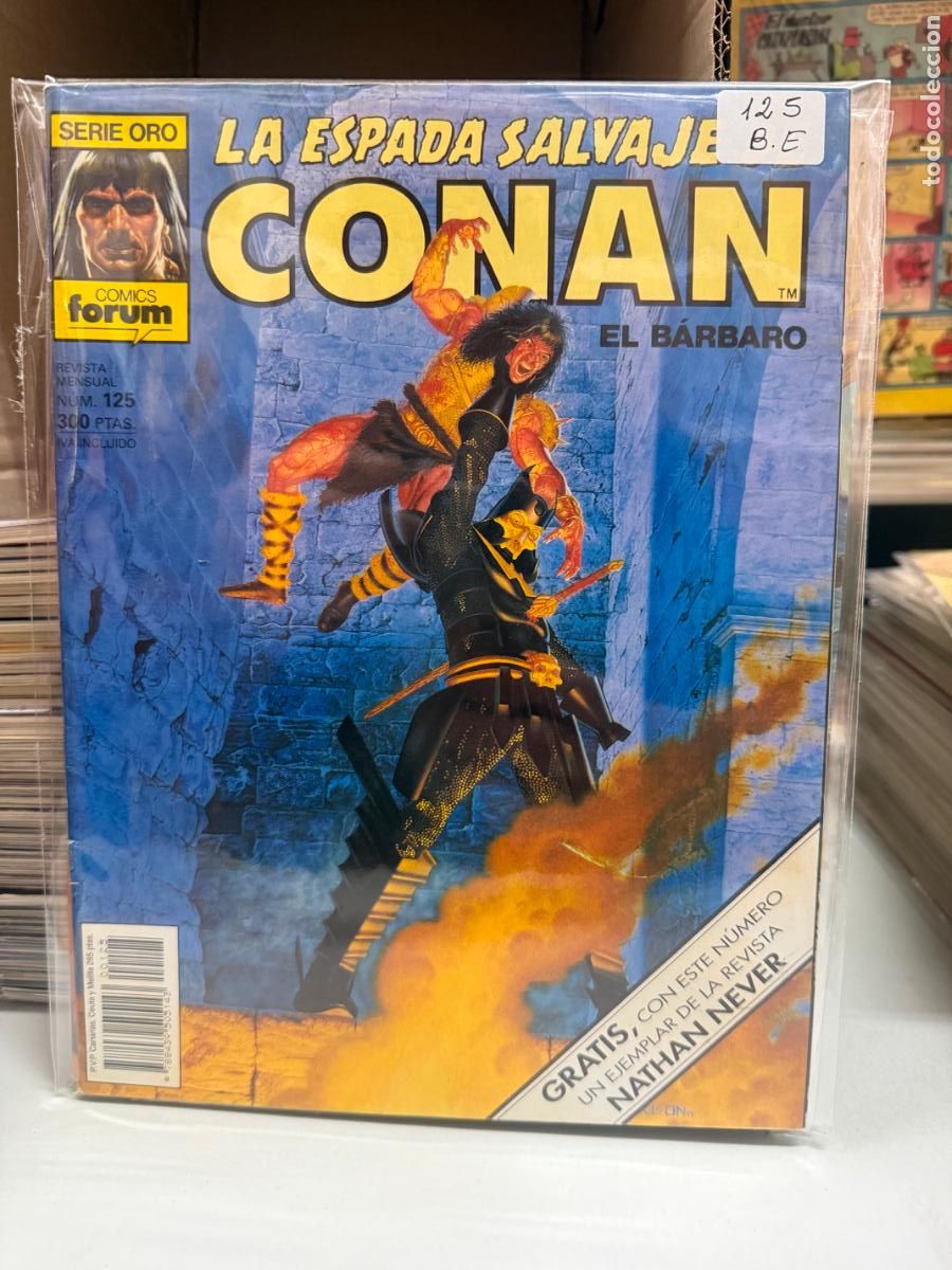 C&oacute;mics: ESPADA SALVAJE DE CONAN EDITORIAL FORUM NUMERO 125 - Foto 1