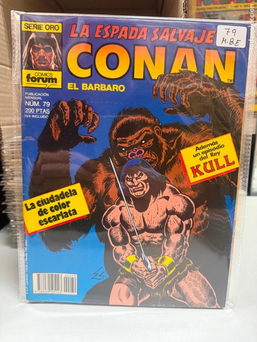 C&oacute;mics: ESPADA SALVAJE DE CONAN EDITORIAL FORUM NUMERO 79 - Foto 1