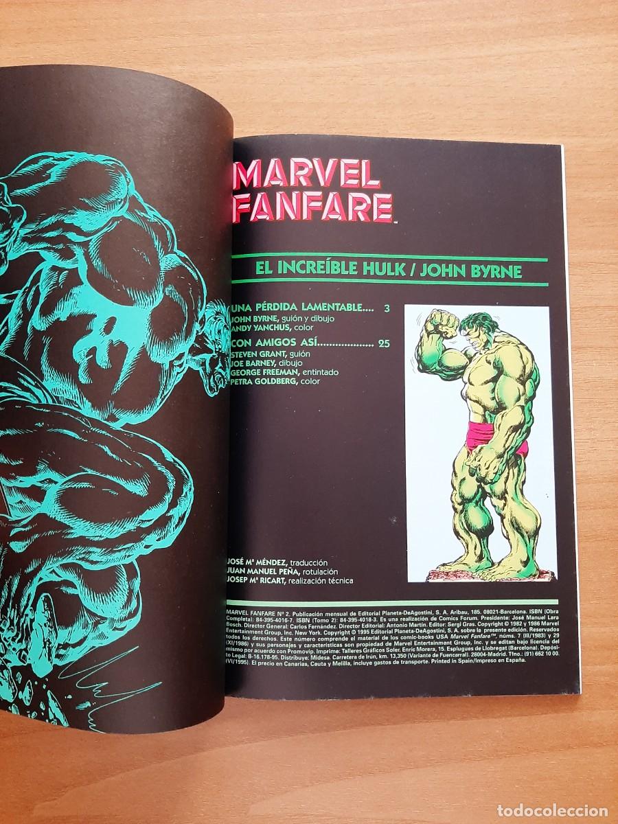 C&oacute;mics: MARVEL FANFARE 1 A 4 - COMPLETA - FORMATO PRESTIGE - Foto 11