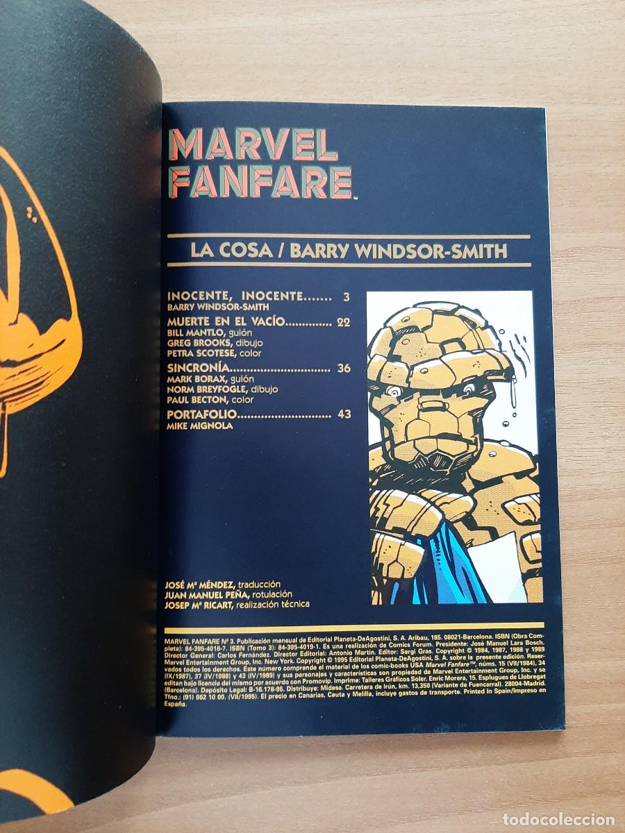 C&oacute;mics: MARVEL FANFARE 1 A 4 - COMPLETA - FORMATO PRESTIGE - Foto 12