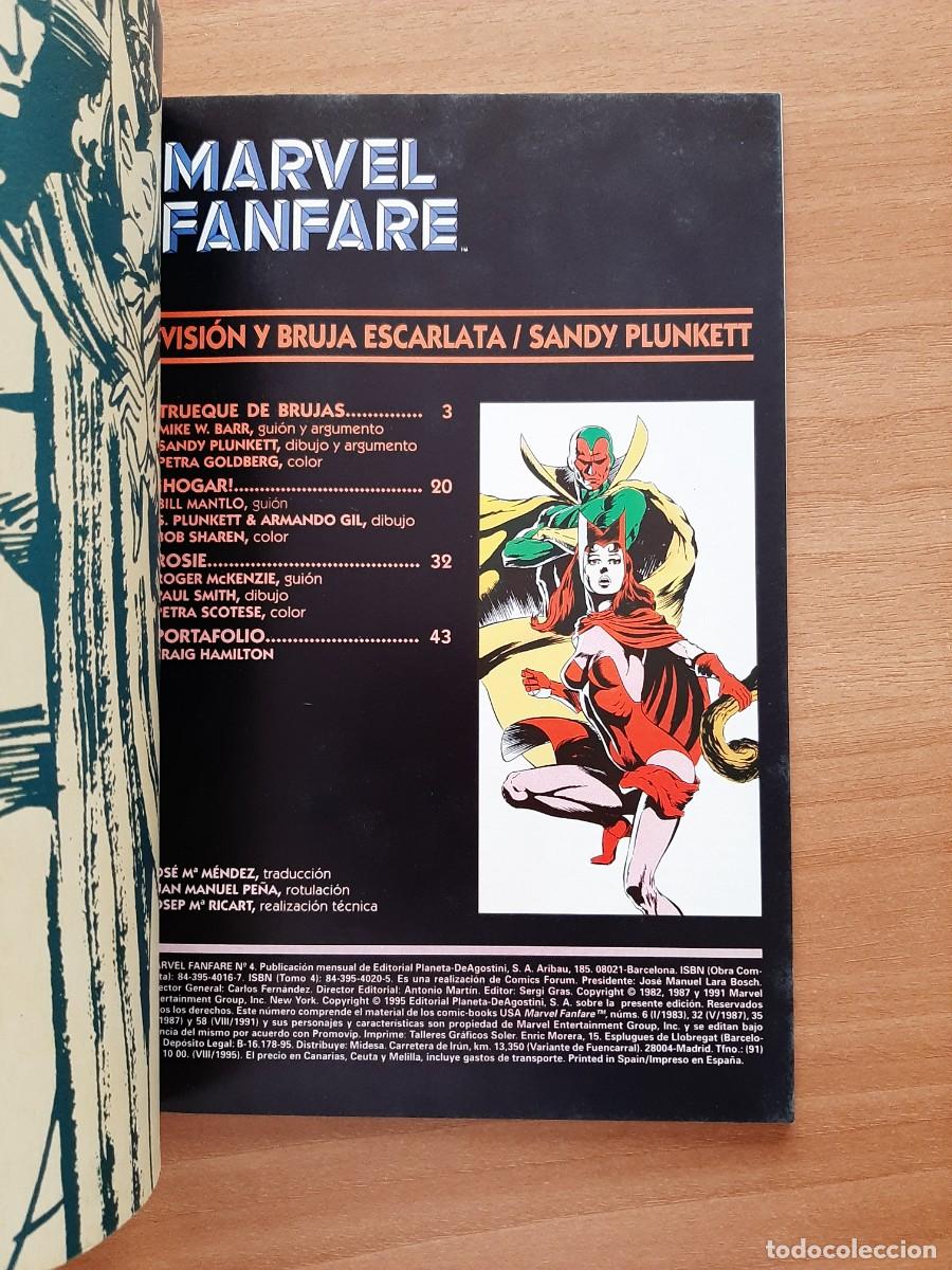 C&oacute;mics: MARVEL FANFARE 1 A 4 - COMPLETA - FORMATO PRESTIGE - Foto 13