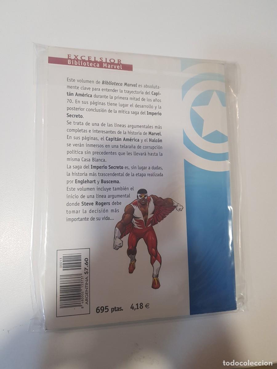 C&oacute;mics: Comic EXCELSIOR Biblioteca Marvel Capitan America N&ordm; 13 - Foto 2