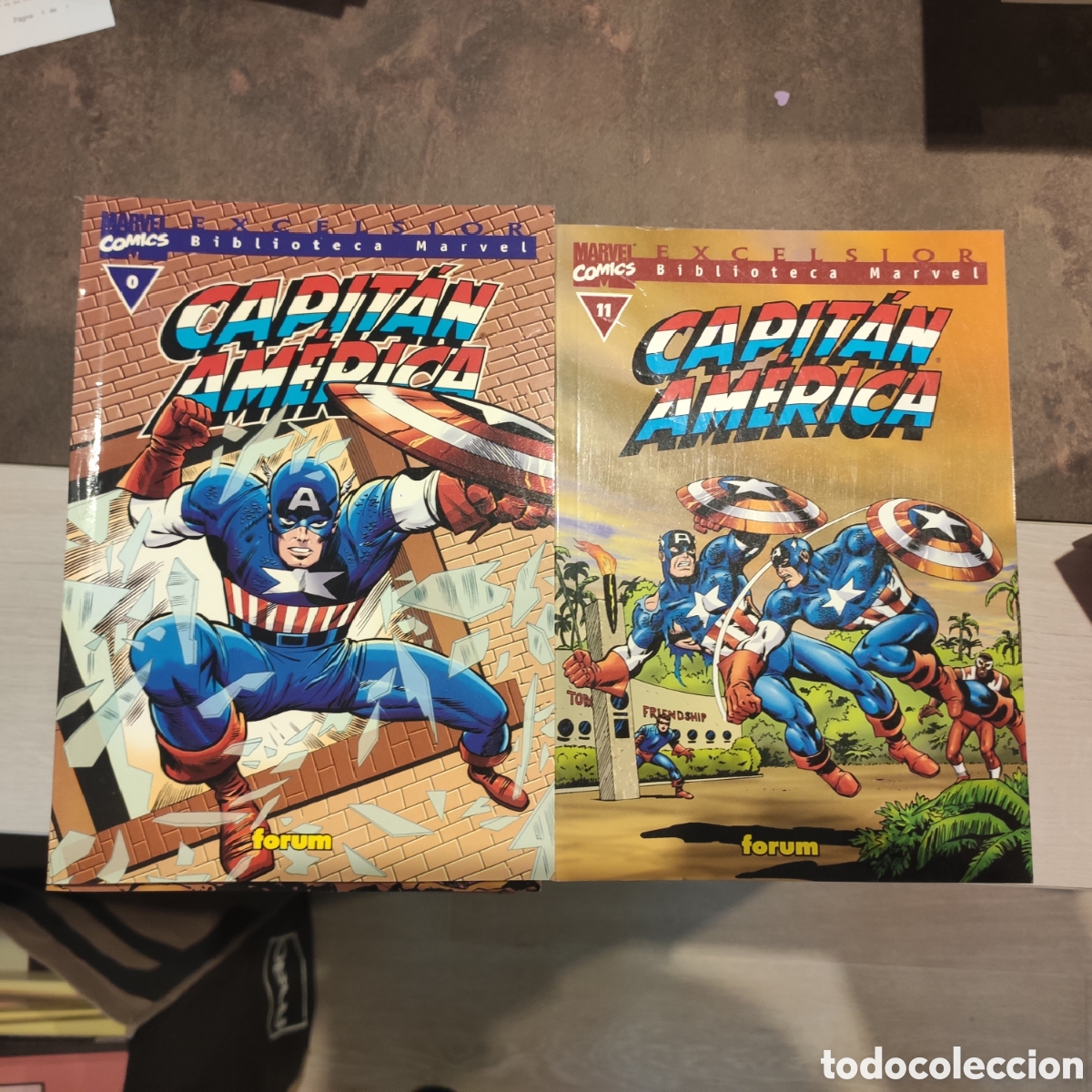 C&oacute;mics: Biblioteca Marvel Excelsior Capit&aacute;n Am&eacute;rica. - Foto 1