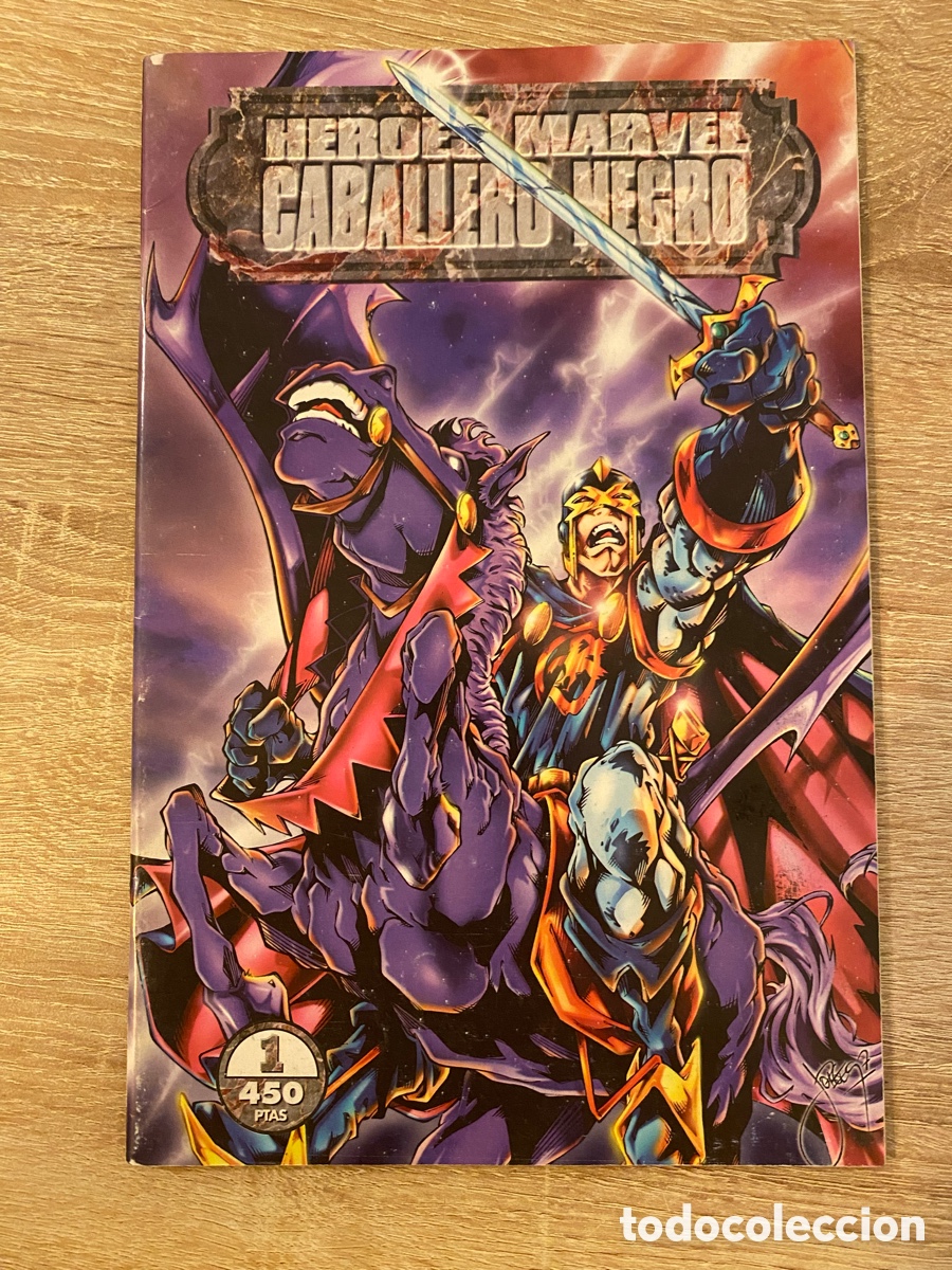 C&oacute;mics: CABALLERO NEGRO-H&eacute;roes Marvel (1998) 1 - Foto 1