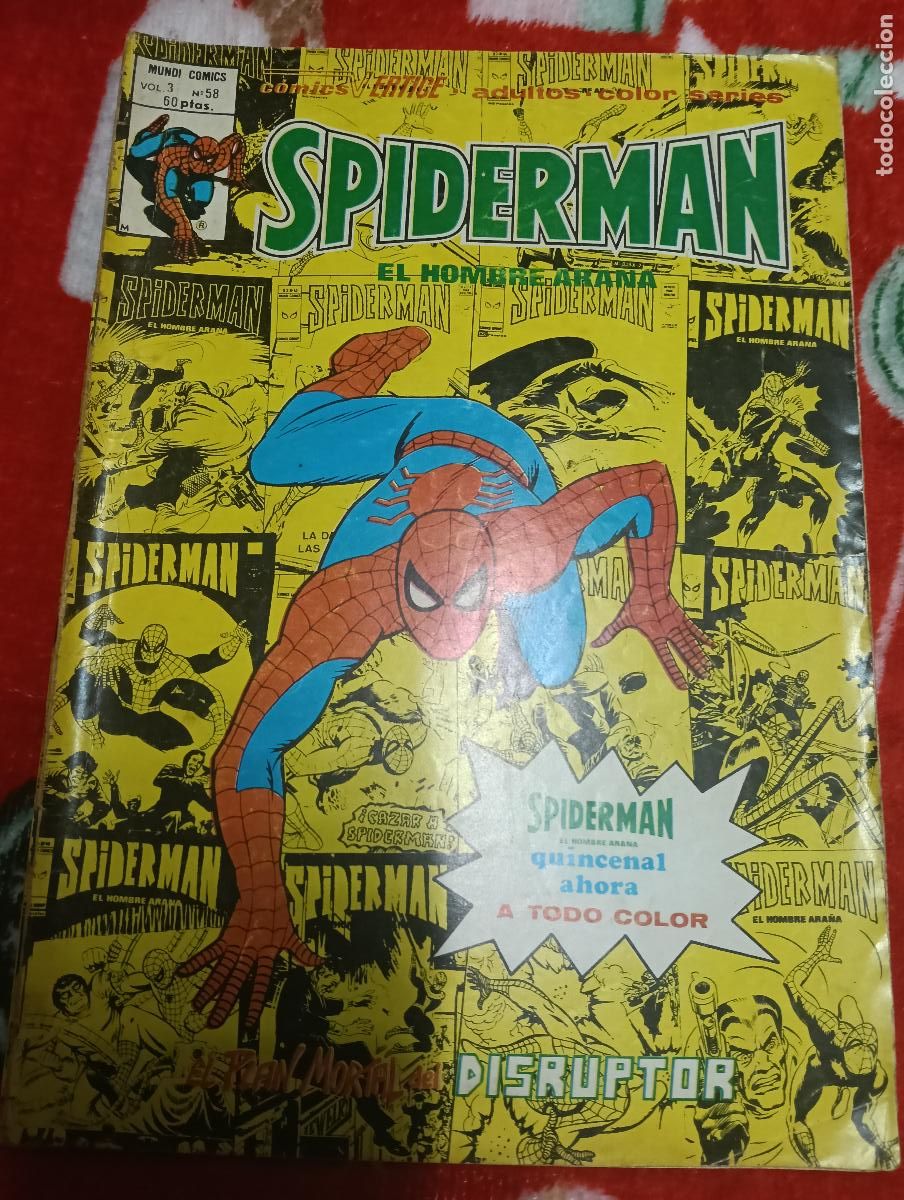 C&oacute;mics: SPIDERMAN N&ordm; 58 VOLUMEN 3 VERTICE - Foto 1