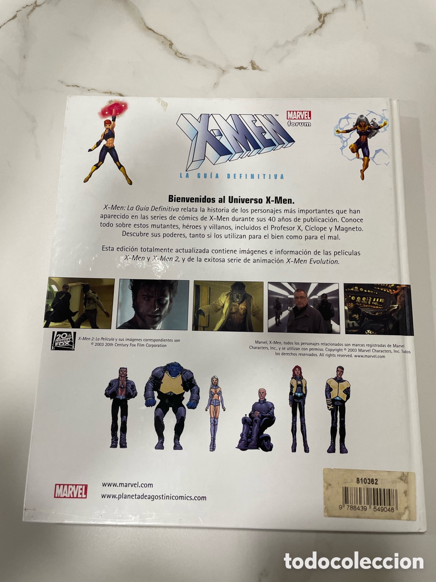 C&oacute;mics: X-Men: La Gu&iacute;a Definitiva &ndash; Marvel Forum &ndash; Libro ilustrado a color - Foto 2
