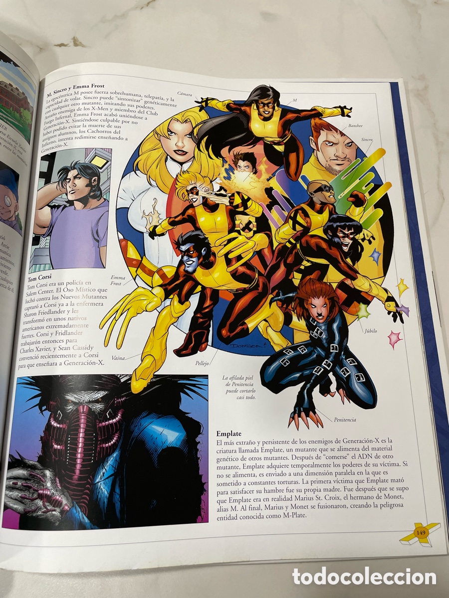 C&oacute;mics: X-Men: La Gu&iacute;a Definitiva &ndash; Marvel Forum &ndash; Libro ilustrado a color - Foto 8