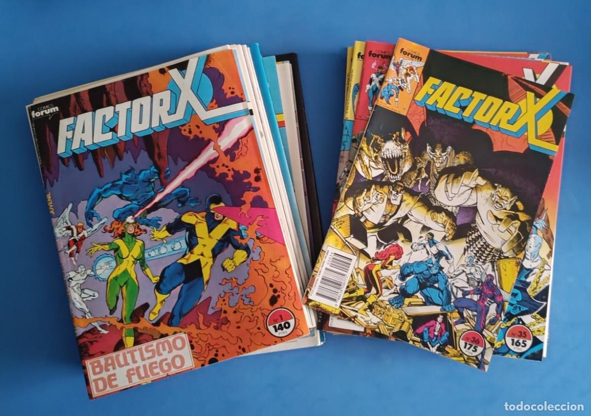 C&oacute;mics: Lote Factor-x vol.1 Forum 1 a 36 - Foto 1